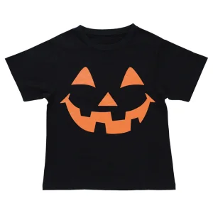 【2025年秋商品】パンプキンブラック Tシャツ L(No179-1208)