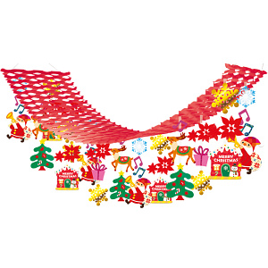 【2024年商品】ファンタジークリスマスプリーツハンガー (No.040514)