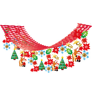 【2024年商品】なかよしクリスマスプリーツハンガー (No.040515)