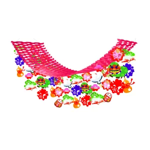 【2024年商品】優美獅子舞プリーツハンガー (No.040595)