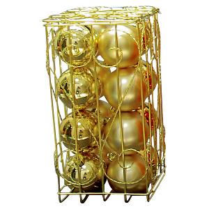 【2024年商品】50mmボール16コセットゴールド (No.043512)