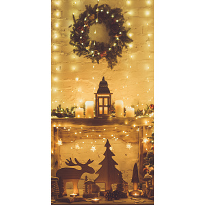 【2024年商品】タペストリー(防炎)ゴールドライト (No.043702)