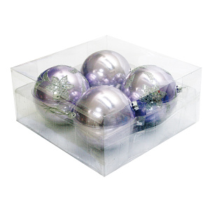 【2024年商品】パールカラーボール100mm4個入PU (No.043904)