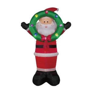 【2024年商品】エアーディスプレイ ジャンボビッグリースサンタ (No.044702)