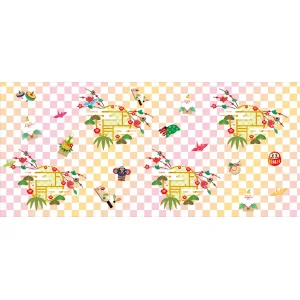 【2024年商品】ディスプレイシート松竹梅 (No.046287)