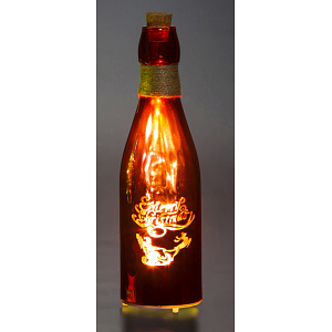 【2024年商品】LEDスパークリングレッドボトルライト (No.094520)