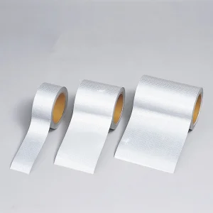 高輝度反射テープ 無地白 10m巻 幅:45mm幅 (374-77)