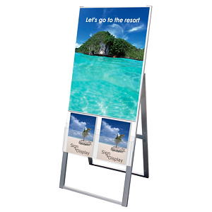 カタログケーススタンド看板 規格: A1片面 ケース下部 (KCSKU-A1K)