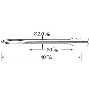 バノック 303 L用 替針 N-L(長)