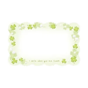 16-780 カード ファンシークローバー 15枚入