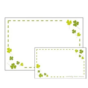 16-1700 カード クローバー 名刺サイズ