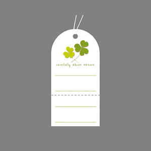 19-702 スーパー提札 クローバー (50枚1袋)