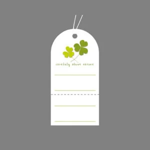 19-702 スーパー提札 クローバー (50枚1袋)