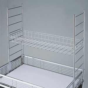 中折れワゴン用上置きカゴセット W1200