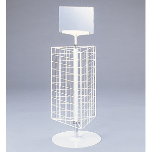 卓上ネットディスプレイ 三角型