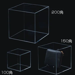 アクリルBOX 5面体(クリア)t=3mm