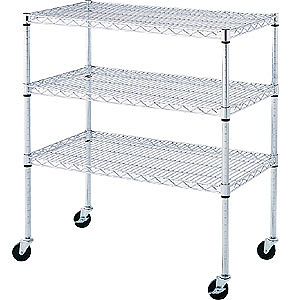 ワイヤーラック H980 3段展開 W604