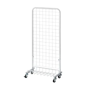 小型スキマ型ワゴン 白 W450×H1350