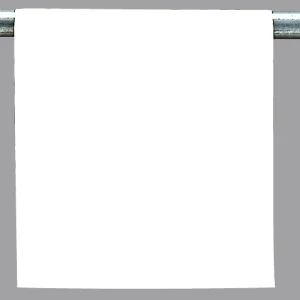 ワンタッチ取付標識 白無地 (341-50)