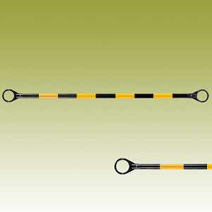 コーンバー (黄黒) 黄色部反射 34Ф×1500mm (385-34A)