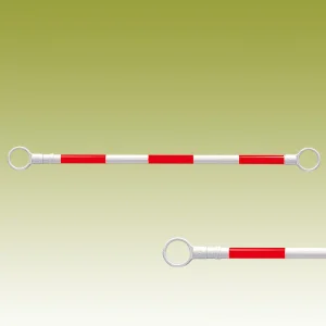 スライドバー (伸縮タイプ) 赤白 (385-65)