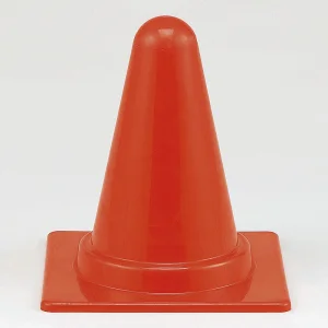 ミニミニカラーコーン 赤 300mmH (385-86)