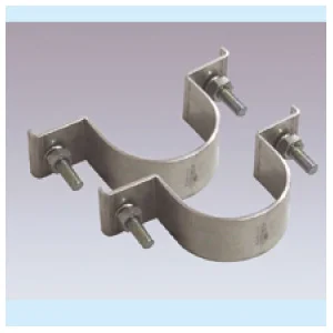 平リブ用取付金具 (片面用) 60.5mmパイ用 2個1組 (395-52)