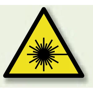 レーザ光 PP ステッカー レーザ光(小) (817-26)