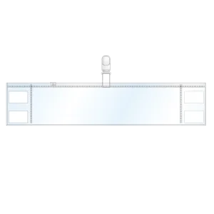 差替楽々・クリーンルーム用腕章 クリップタイプ (848-60)