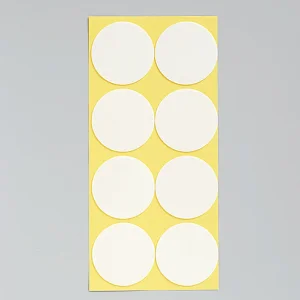 丸型発泡両面テープ (セパ付) 55mmΦ 80個入 (1枚8個付×10) (863-363)