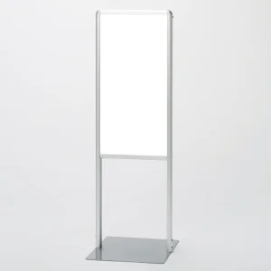 サインスタンドAL Bタイプ 白無地 (865-192)