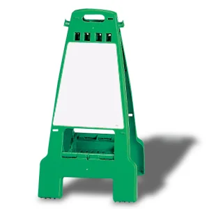 カンバリ 両面表示 白無地 グリーン (868-82)