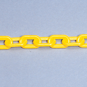 プラスチックチェーン 1.5メートル 黄 871-10