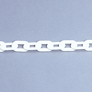 プラスチックチェーン 1.5メートル 白 871-12