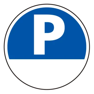 (サインタワー同時購入用)上部標識 P＋空白 (887-703)