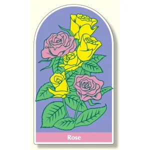 ジョイシール フラワーガーデン(3) バラ (912-27)