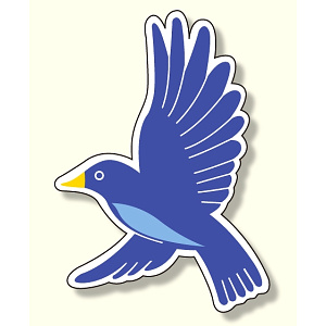 ジョイシール バードフリー 鳥(紫) (913-23)