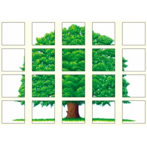 仮囲い用マルチシート 20枚1セット 緑のくつろぎ (917-13)