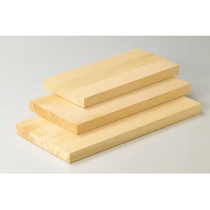 桧まな板(はぎ合せ) 約36×18cm(W05206)