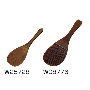 杓子(摺漆) 木製飯(W08776)