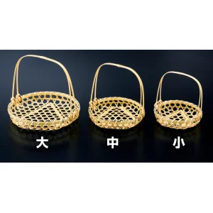 白ユリ手付篭 大(W14251)