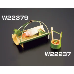 柄付大皿(ゲス付) 若竹(W22379)