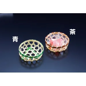 珍味篭 六ツ目丸 青(W22524)