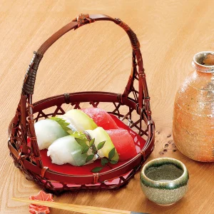 和食器の和心: 手付竹かご 和食器の和心: 手付竹かご