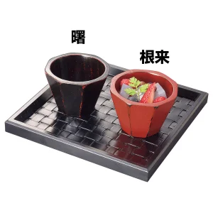 木製八角珍味入 曙(W26686)