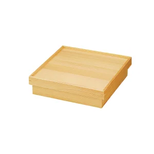 檜・松花堂弁当(重ね蓋) (W27291)