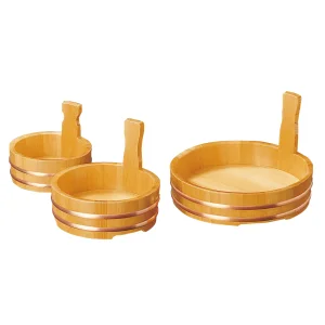 椹・片手盛桶 (目皿なし) 5寸(W30109)