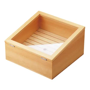 ネタ箱傾斜型 目皿・アクリル蓋付 (W35586)