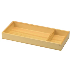 創・長角料理箱(仕切付) 浅(W38598)