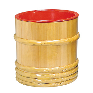 サワラ・竹 飾樽(FRP中子付) 大【受注生産品】(W42202)